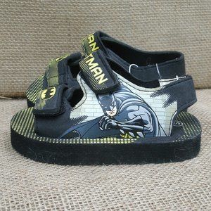 Kids Batman Theme Sandals Size S(5/6) NWOT
